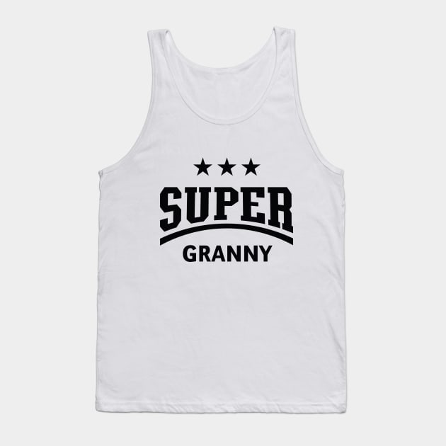 Super Granny (Black) Tank Top by MrFaulbaum